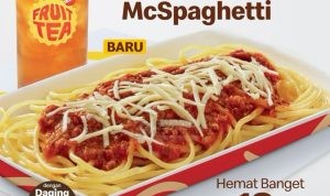 BARU! McDonald's McSpaghetti Harga Spesial mulai Rp. 18.000