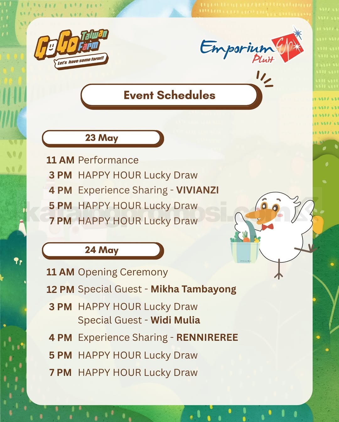 Taiwan Leisure Farm Fair 2025 di Emporium Pluit Mall Taiwan Leisure Farm Fair 2025 di Emporium Pluit Mall 5