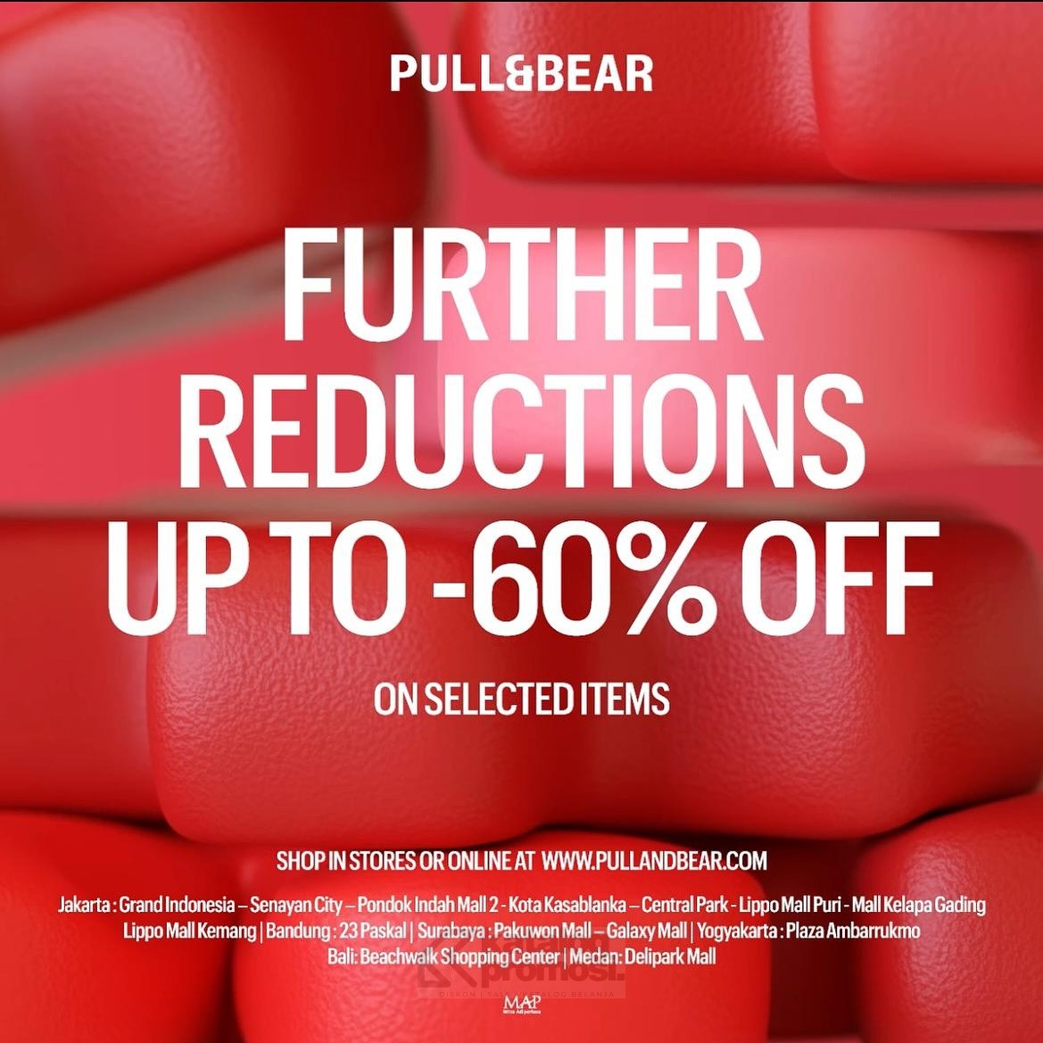 Promo PULL&BEAR Sale Further Reductions Up To 60% Off On Selected Items*