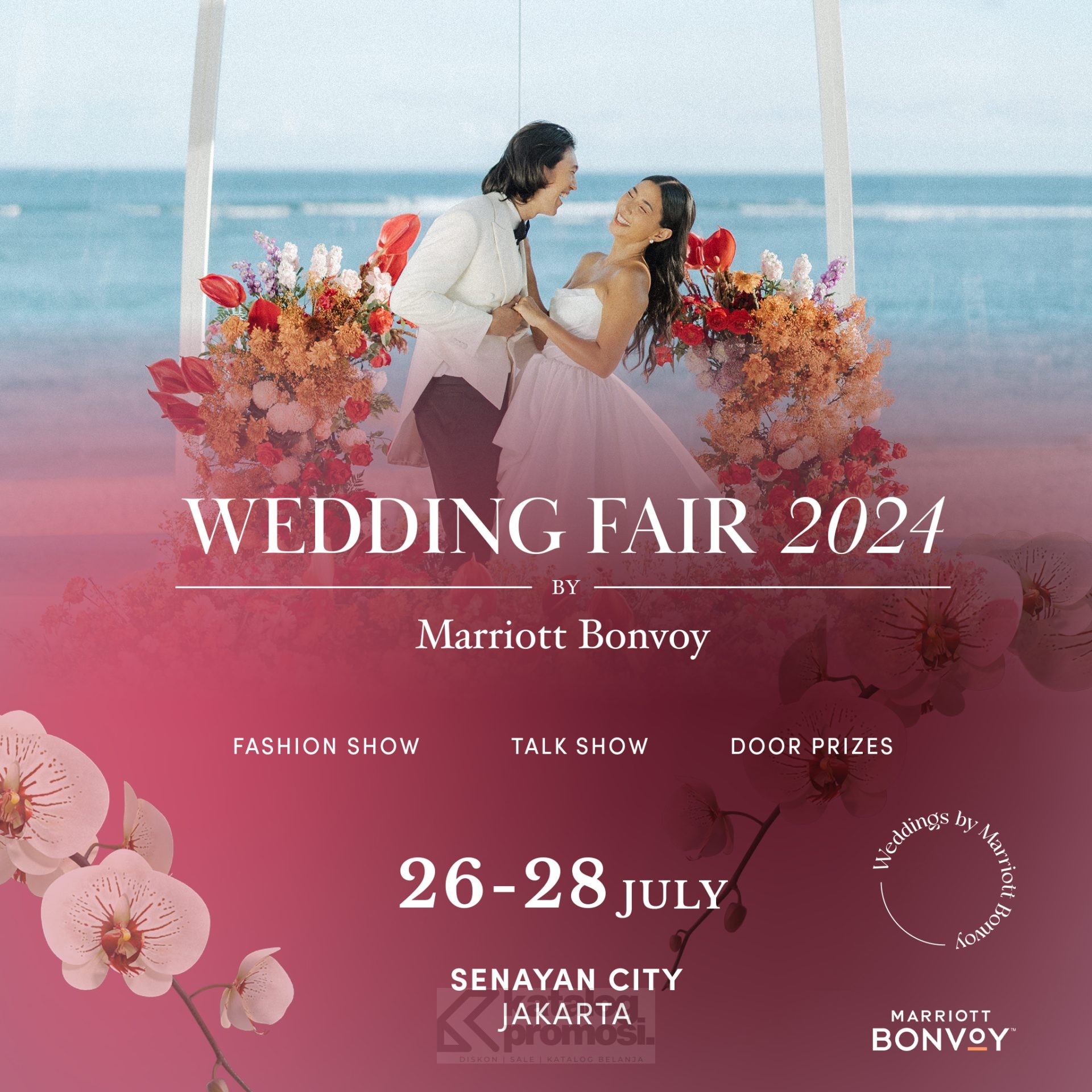 Wedding Fair 2024 by Marriott Bonvoy di Senayan City mulai tanggal 26-28 Juli 2024