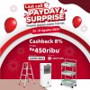 Promo ACE PAYDAY Cashback 8% hingga Rp450 ribu hanya di tanggal 23-31 Agustus 2024