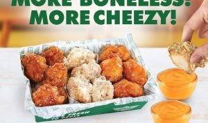 Promo Wingstop Cheezy Flavor Box hanya Rp59.091