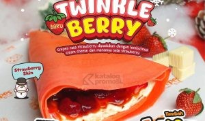 BARU! Dcrepes Twinkle Berry Crepes Mulai Rp23.636!