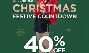 Promo MARHEN.J Christmas Festive Countdown Diskon 40% Semua Item!