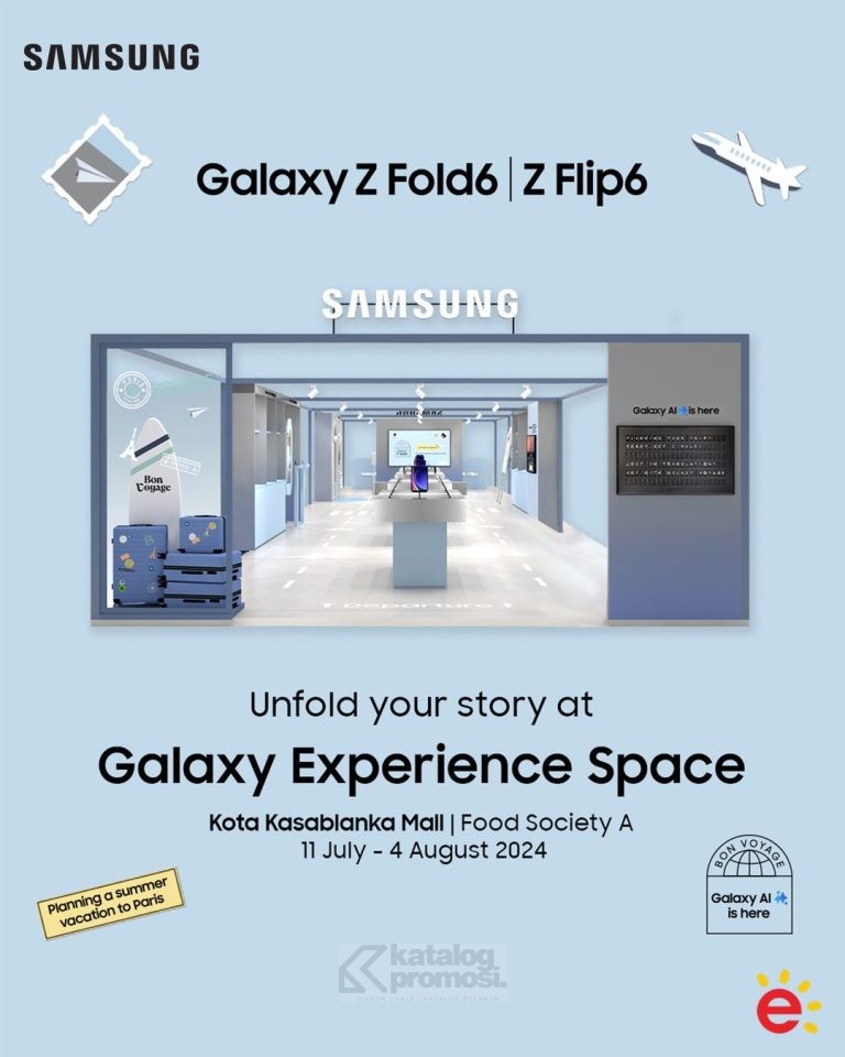 SAMSUNG Galaxy Z Fold6 | Flip6 Experience Space di Kota Kasablanka