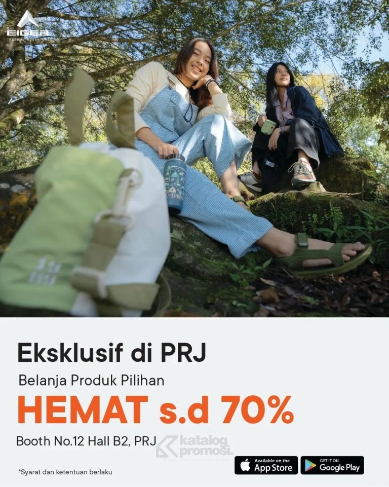 EIGER Hadir Di Jakarta Fair Kemayoran Promo Hemat Hingga 70% • SoPasti.Com