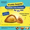 Promo HOKKAIDO Weekly Surprise! Tebus Murah Produk Pilihan cuma Rp. 15.000