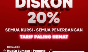 Promo AIRASIA PASTI HEMAT 20% untuk RUTE INTERNASIONAL