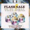 Promo BASKIN ROBBINS GOFOOD FLASH SALE 11.11 - BELI 1 GRATIS 1*