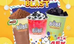 Promo BUBE New Years Blast Paket 3 Minuman Cuma 45 Ribu*