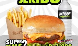 Promo Burger Bangor ShopeePay Serba Seribu