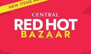 Promo Central Red Hot Bazaar kembali hadir! Diskon hingga 70% dan tambahan hemat Rp50.000 untuk pembayaran BCA. Jangan lewatkan, 9-13 Desember 2024.