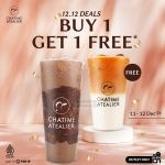 Promo CHATIME ATEALIER SPECIAL 12.12 - BUY 1 GET 1 FREE*