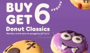 PROMO DUNKIN’ DONUTS PAYDAY - BELI 6 GRATIS 6