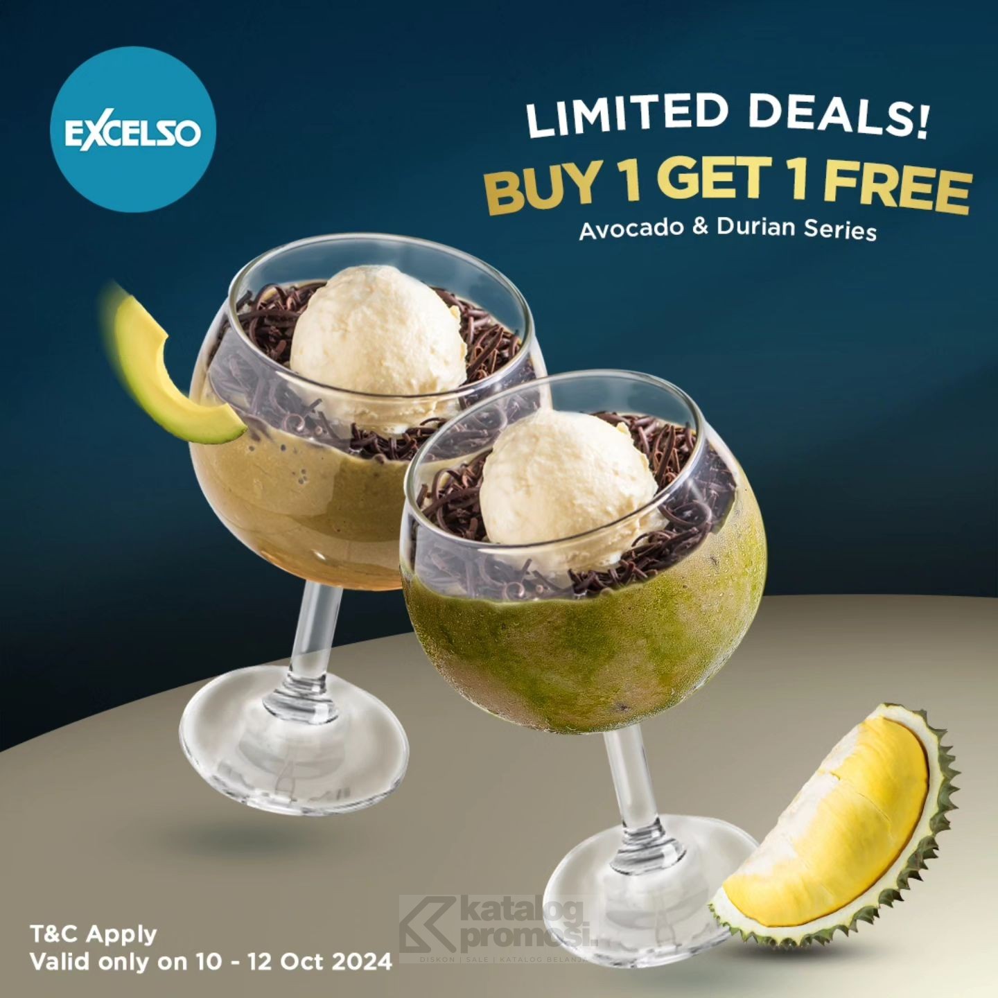 Promo EXCELSO 10.10! BUY 1 GET 1 FREE*