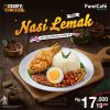 Promo FAMILYMART FamiCafe Menu NASI LEMAK Crispy Chicken Cuma Rp 17.000