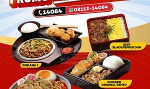 Promo GOKANA SPESIAL DELIVERY - PAKET 4 MENU cuma Rp. 125.000