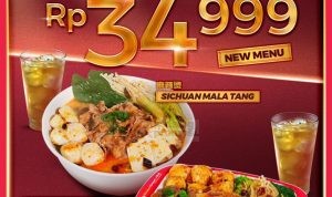 Promo Golden Hotpot & Grill Menu Baru! Sichuan Mala Series