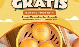 Promo Imperial Kitchen & Dimsum x Funworld - Gratis Menu Bakpao Telur Asin*