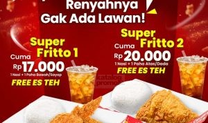 Promo Fritto Chicken Paket Super Fritto Mulai Rp17.000