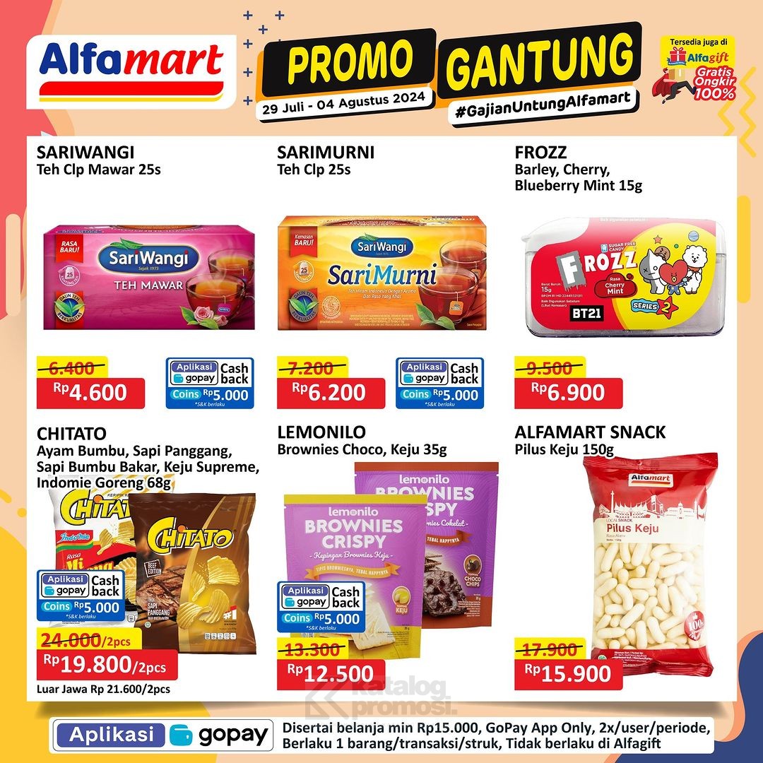 Katalog Promo JSM Alfamart Minggu 4 Agustus 2024: Diskon Minya Goreng Murah Mulai dari Rp 30 Ribuan