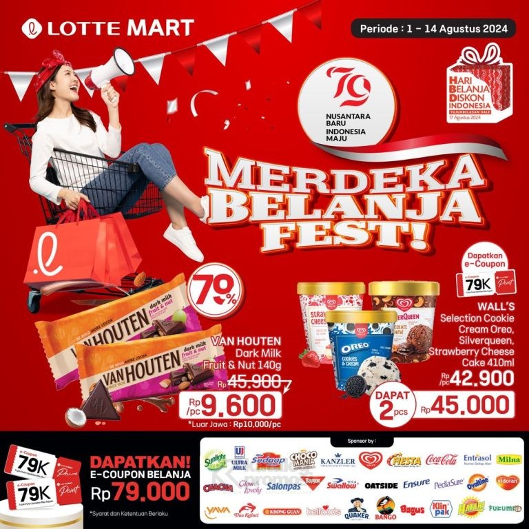 PROMO LOTTEMART SPESIAL MERDEKA BELANJA FEST!