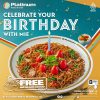 Promo PLATINUM RESTO Birthday Treats GRATIS Mie Ulang Tahun