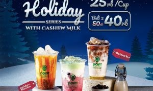 Promo Point Coffee Holiday Series Cashew Milk Mulai Rp25 Ribu