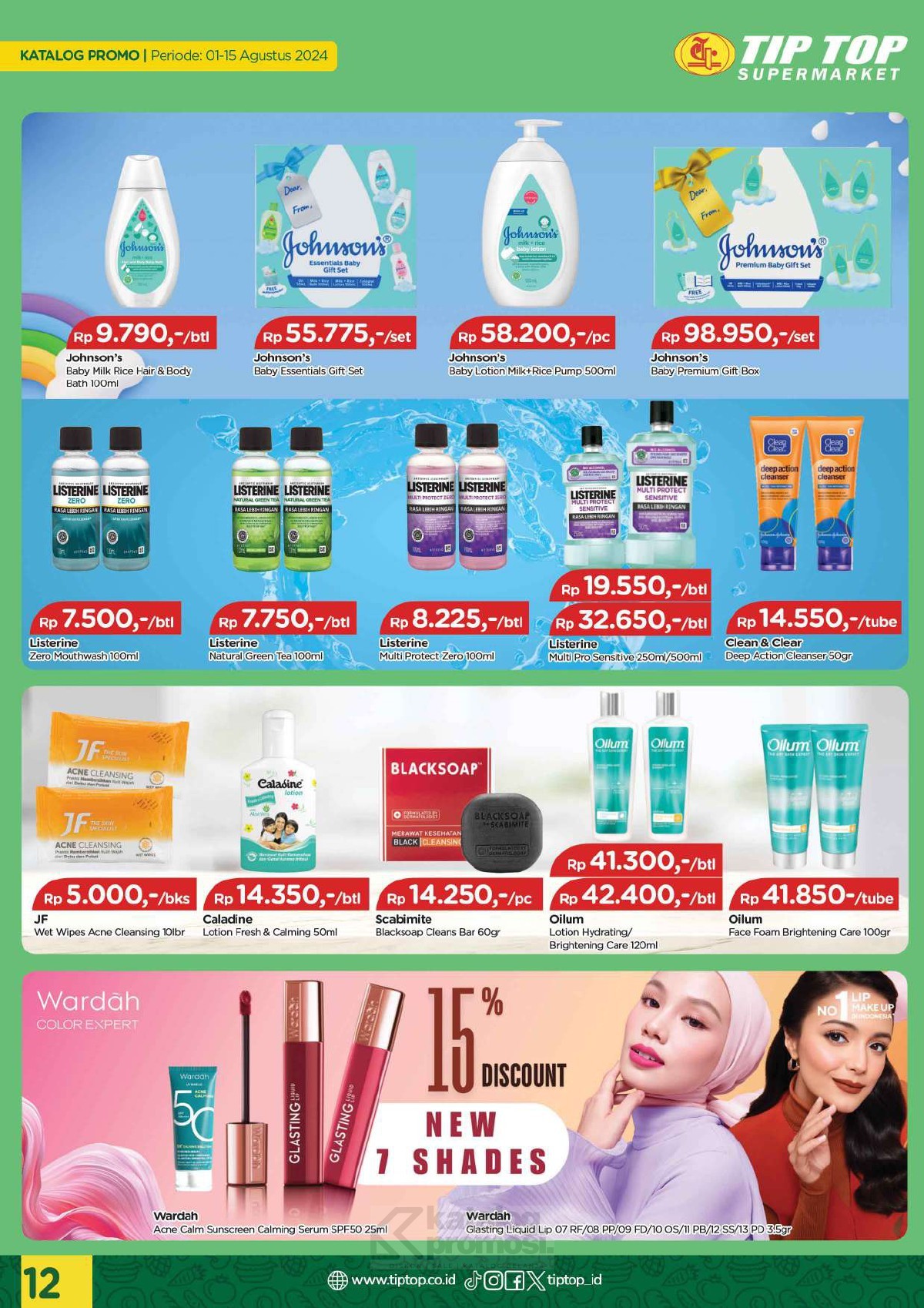 Promo TIP TOP SWALAYAN Katalog Mingguan 01-15 AGUSTUS 2024 • SoPasti.Com