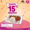 Promo SOLARIA DISKON 15% dengan KARTU KREDIT BANK MEGA