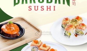 Promo TOM SUSHI NEW MENU BAKUDAN SUSHI!