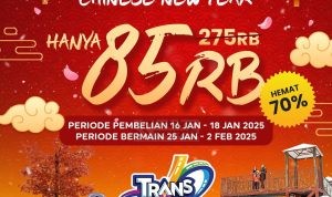 Promo Trans Snow World Makassar Tiket Presale Chinese New Year hanya Rp. 85.000/ orang