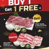 Promo YAKINIKU LIKE GRILL & CHILL - BUY 1 GET 1 FREE SET MENU*