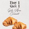 Promo Butteria Jakarta Beli 1 Gratis 1 untuk Gula Aren Croissant berlaku tanggal 01-18 Agustus 2024