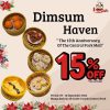 Promo I-tasuki Dimsum Haven Diskon 15% menu Dimsum