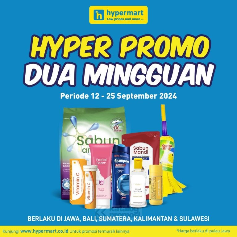 Promo Hypermart Katalog Mingguan 12-25 September 2024