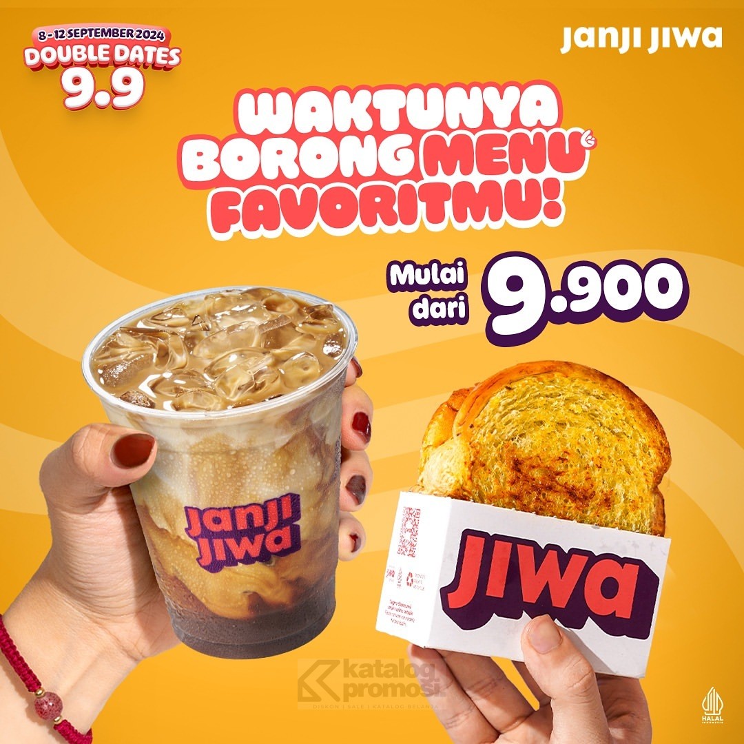 Promo 9.9 KOPI JANJI JIWA HARGA SPESIAL mulai Rp. 9.900