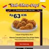 Promo MCDONALDS Sab-Thru-Day Beli 5 Ayam Krispy hanya Rp63.636