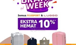 Promo ACE BRAND WEEK - Ekstra Hemat 10% untuk Produk Passport dan Luggo