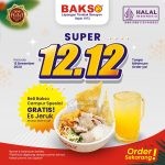 Promo Bakso Lapangan Tembak Senayan Super 12.12 GRATIS Es Jeruk*