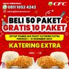 Promo CFC KATERING EXTRA! BELI 50 PAKET GRATIS 10 PAKET