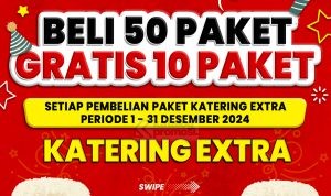 Promo CFC KATERING EXTRA! BELI 50 PAKET GRATIS 10 PAKET