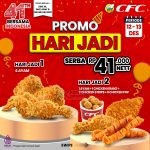 HARI JADI CFC Ke-41 Promo Menu Favorit Serba Rp 41.000*