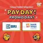 Promo CHIGO X FLIP PAYDAY BANK PARTNER - DISKON HINGGA 50% dan CASHBACK 100%