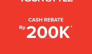 Converse Promo CASH REBATE Rp 200K*