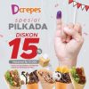 Promo Dcrepes Special PILKADA Diskon 15%*