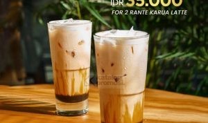 Promo Excelso Coffee Rante Karua Day! Special Price 2 Rante Karua Latte only Rp. 35.000++