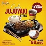 Promo Fiesta Steak Harga Spesial Combo Jujuyaki Steak cuma Rp. 69.090