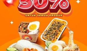 Promo AYAM GEPREK MASTER GRABFOOD - DISKON SPESIAL 50%