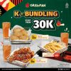 Promo GRILLMAN K-BUNDLING! 1 SNACK + 1 MINUMAN mulai Rp. 30K